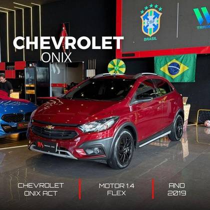CHEVROLET ONIX 1.4 MPFI ACTIV 8V FLEX 4P AUTOMÁTICO